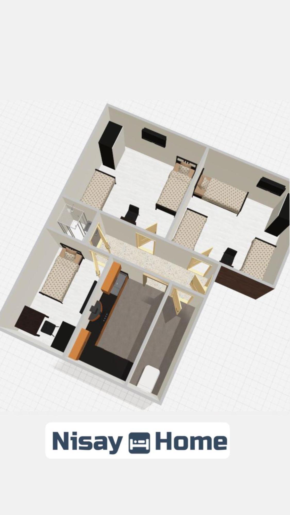 Nisay Home - 3 Room Apartment - A1 Ludwigsburg Exteriör bild